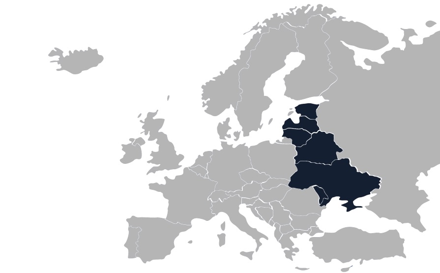 WIP Nav+ RT6 Nord-est de l’Europe de l’est 2022-2023 photo du produit